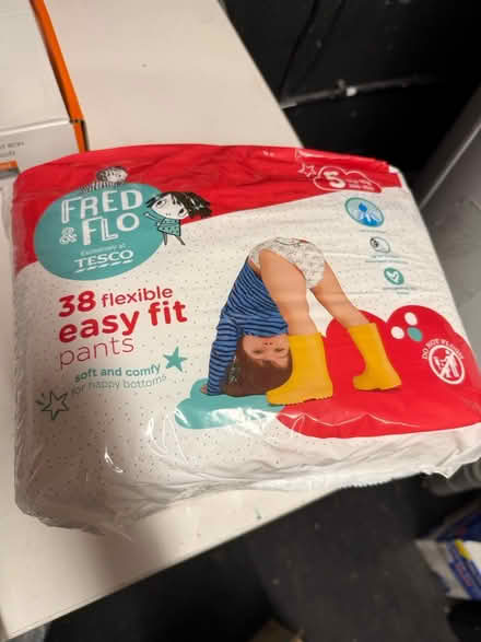 Photo of free Size 5 pull-up nappies (Frodsham WA6) #1