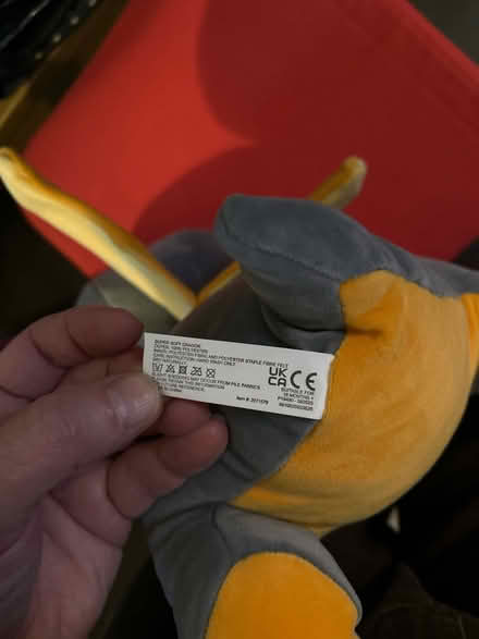 Photo of free Dragon cuddly toy (Emmer Green (RG4)) #4