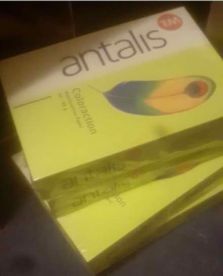 Photo of free A4 Bright Green paper 4 x reams (packs) (Fiveways BN1) #1