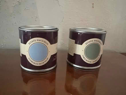 Photo of free Farrow and ball tester pots (Hp6 6bt) #1
