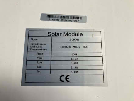 Photo of free Solar panels x3 (IP4) #1
