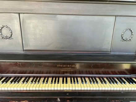 Photo of free Antique Cabinet Grand Piano (West Ashevillle, NC) #2