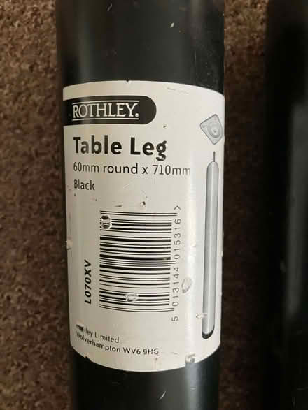 Photo of free Adjustable table/bench legs x4 (IP4) #1