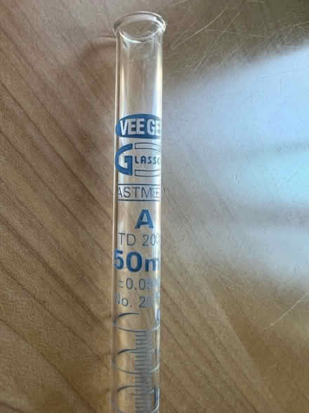Photo of free Chemistry set 50ml Titration tube (North End, Louisville) #1