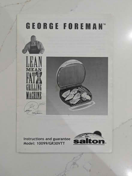 Photo of free George Foreman Grill (DA7 Bexleyheath) #3
