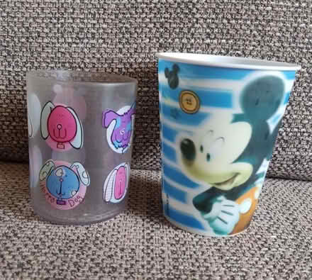 Photo of free Two Childrens Plastic Cups (Handforth SK9) #1
