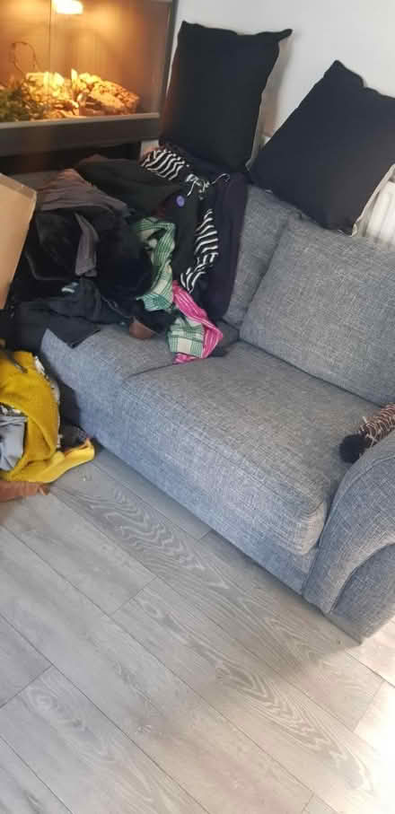 Photo of free Grey sofa bed (Dukinfield SK16) #2