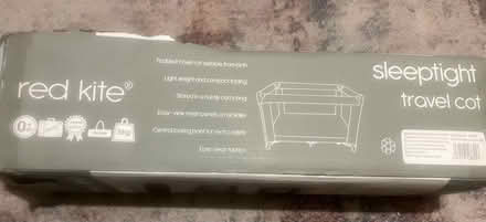 Photo of free Red kite travel cot - (no mattress) (Lewisham) #1