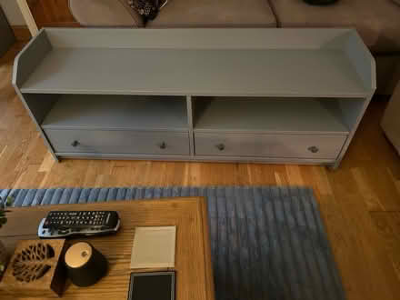 Photo of free Grey TV cabinet (Rowsham HP22) #1