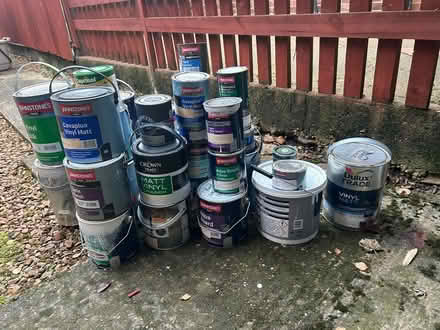 Photo of free Large quantity of paint (Sunnyside) #2