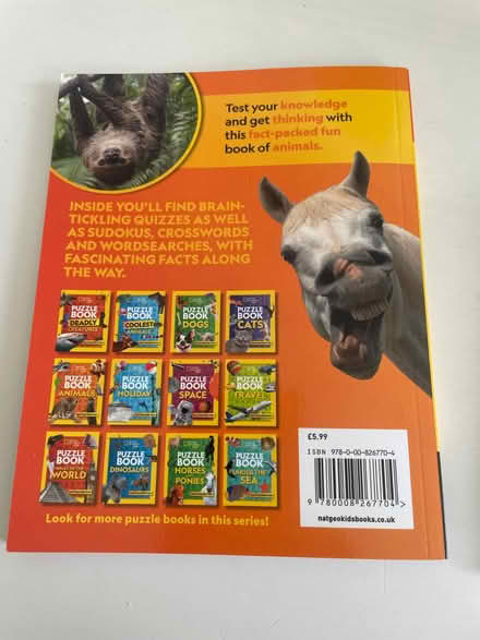 Photo of free NEW, Animals puzzle book (Longbarn WA2) #3