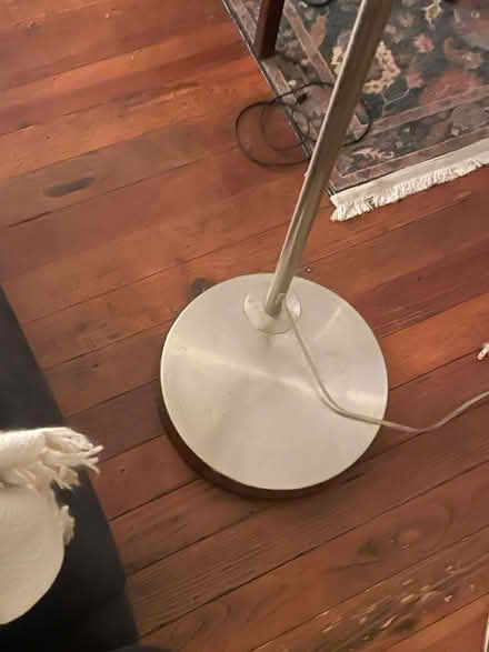 Photo of free Brushed stainless steel floor lamp (East Manayunk) #2