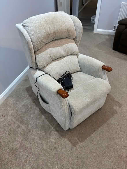 Photo of free Recliner/Riser chair (Hasland, S41) #2
