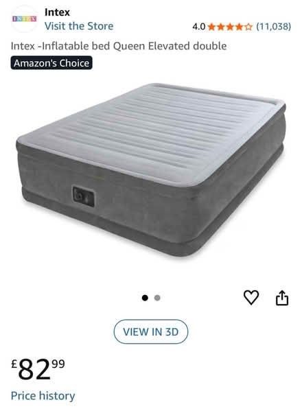 Photo of free Air mattress (Bishops Tachbrook CV33) #1