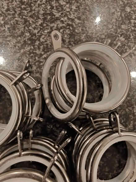 Photo of free Curtain rings (Wheathampstead AL4) #2