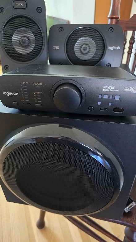 Photo of free Logitech surround sound system (near Forest Glen Metro) #3