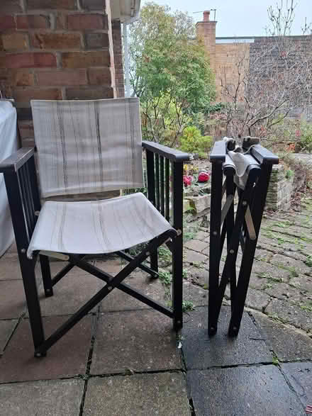 Photo of free 2 directors chairs (Horsell Woking GU21) #1