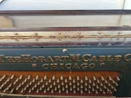 Photo of free Antique Cabinet Grand Piano (West Ashevillle, NC) #1