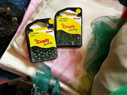 Photo of free Carrier Bag of Craft Materials (Streatham Hill) #2