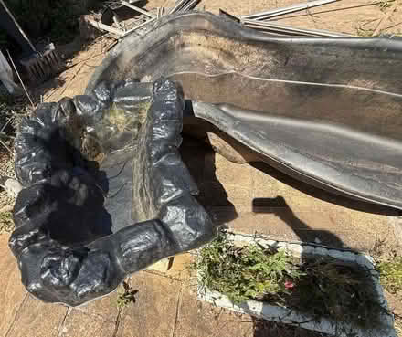 Photo of free 10ft by 4ft pond with seperate waterfall (Kingswinford DY6) #1