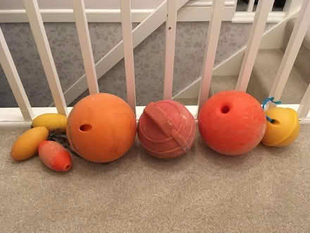 Photo of free Plastic floats - beachcombing finds (Probus) #1