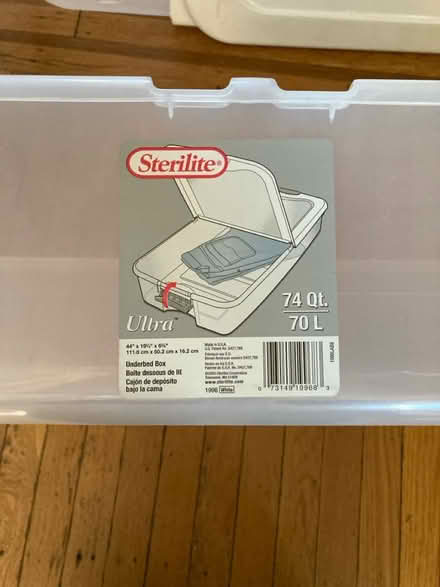 Photo of free Sterilite Underbed Storage (Mount Washington) #2