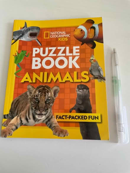 Photo of free NEW, Animals puzzle book (Longbarn WA2) #4