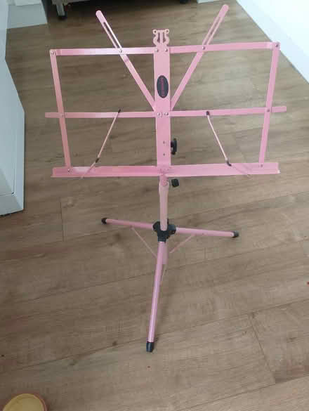 Photo of free Pink music stand with case (Barry) #1