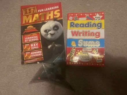 Photo of free School books & maths angle rulers (Belle vue Shrewsbury) #1