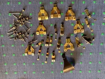 Photo of free Brass picture hooks and pins (Catton NR6) #1