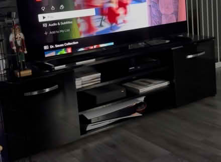 Photo of free Tv stand (unit) fits up to 65” tv (Swindon SN25) #1