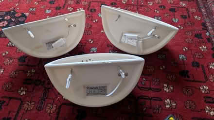 Photo of free 3 x ceramic wall lights (Desford LE9) #2