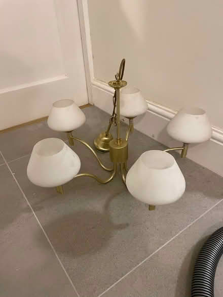 Photo of free 5-bulb ceiling fixture (Bathwick) #2