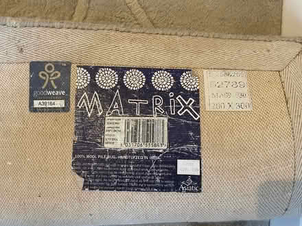 Photo of free Large wool rug (Admaston telford) #2