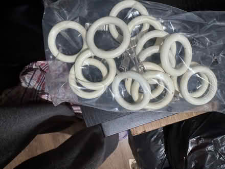 Photo of free Wood curtain rings (Edgware HA8) #1