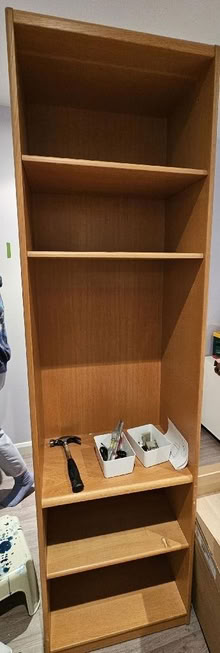 Photo of free Tall shelf unit (Mill End WD3) #1