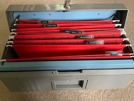 Photo of free Lockable case for hanging files with keys. (Hertford SG14) #2