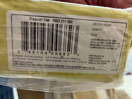 Photo of free Laminate Flooring - 3 pieces (Chadds Ford/Garnet Valley) #1