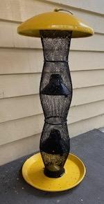 Photo of free Yellow bird feeder (North Everett) #1