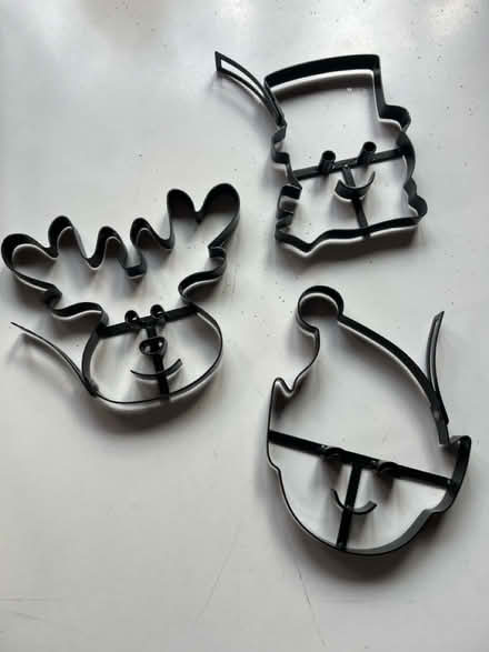 Photo of free 3 large cookie cutters (new) (Lunenburg) #2