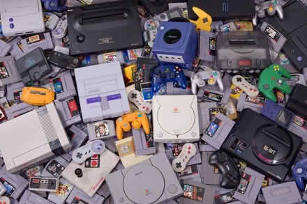 Photo of Old gaming consoles (Bd212pa) #1