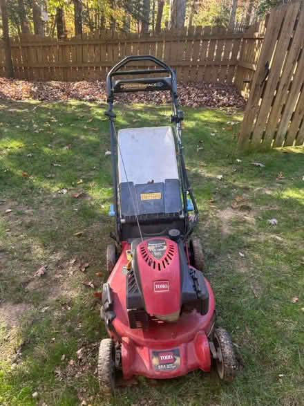 Photo of free Toro lawn mower (North Raleigh) #1