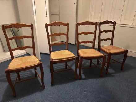 Photo of free 4 wooden chairs (Cotham) (Cotham BS16) #1