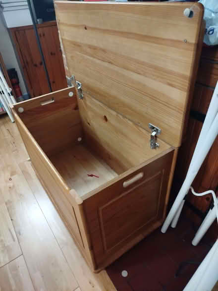 Photo of free Solid wood, good quality, baby changing unit/toy box. (Puckeridge SG11) #3