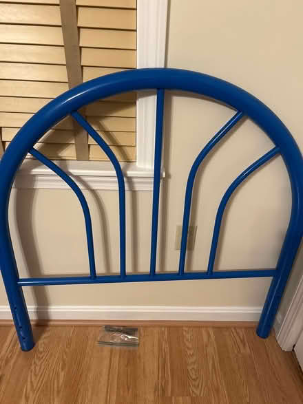 Photo of free Blue Twin Headboard (Stoughton) #1