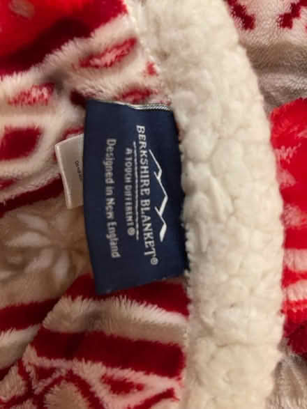Photo of free Large winter fleece blanket (Camden and Leigh) #3