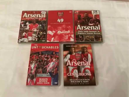 Photo of free Arsenal dvd collection (Loughton IG10) #1