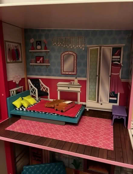 Photo of free Dolls house with furniture (Heaton Moor M19) #3