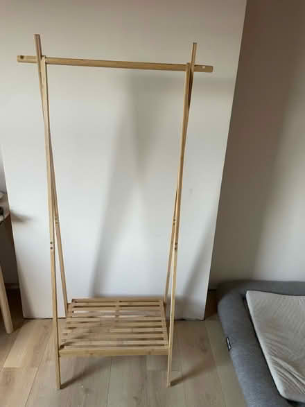 Photo of free Bamboo clothing rack (GU16) #1