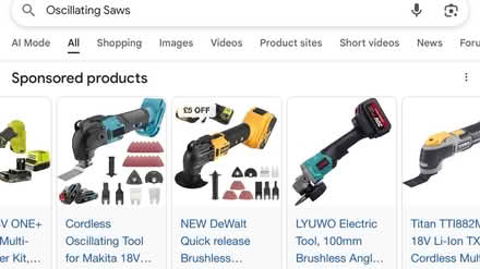 Photo of Oscillating Saw (HP3 Bennetts End) #1